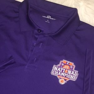 💚 CLEMSON NATIONAL CHAMP PERFORMANCE POLO